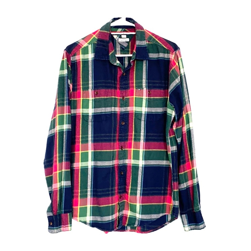 $35 for 2 Tommy Hilfiger Men’s Flannel Shirt M